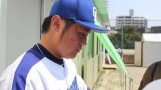 中日ドラ1鈴木が松坂と初キャッチボール　「優しかったです」