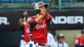 3冠王＆2年連続4割超の歴史的偉業　王柏融を直撃、145キロ「また投げるかも」