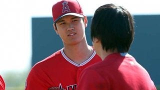 【MLB】実戦デビューから一夜明けの大谷がノースロー調整　体の調子は「大丈夫」