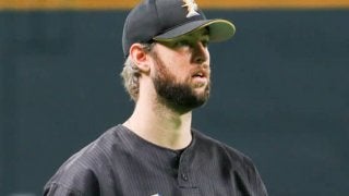 【MLB】元日ハム・マーティン、米復帰“初戦”でドジャース相手に1回無失点の好投