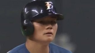 日ハム清宮プロ初スタメンで2打数1安打　出塁率は驚異の.667