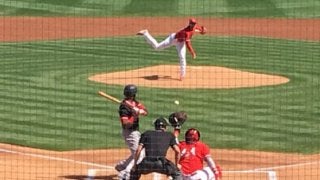 【MLB】大谷3回6失点も捕手リベラは心配なし「練習試合で投げるのは大変なこと」