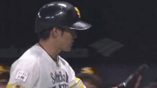 ホークス甲斐が執念の一打　ボール球に食らいつき得点生むニゴロ