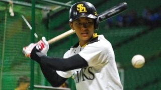 ホークス今宮、OP戦1号は先頭弾　開幕へ「1番打者としてアピールしたい」