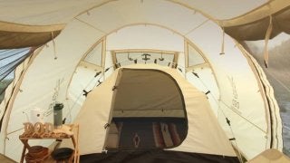 大型テントの中に設営するコットンテント「カンガルーテント」発売