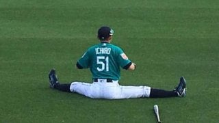 【MLB】イチロー1回守備でまさかの交代　右ふくらはぎの張りで打席には立たず