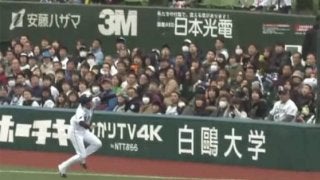 西武・新人王の源田がスーパーキャッチを披露　初回から球場沸く