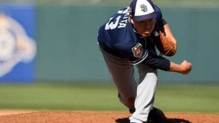 【MLB】牧田和久、二塁打浴びるも1回無失点　オープン戦3戦連続零封