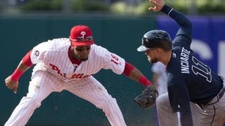 【MLB】1ミリの無駄もないドンピシャ併殺に米騒然　ファン驚愕「ヤバイイイイイ」