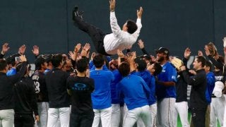 ハム島田前球団代表が最初で最後の胴上げ　北海道移転の功労者が伝える想い