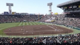 センバツ高校野球の応援ツイートをデジタルサイネージに表示