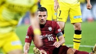 もったいないヴィッセル。ポドルスキは前線にいるほうが怖いのに…