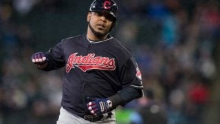 【MLB】春の珍事!?　インディアンス主砲が104キロ巨体揺らしてランニング本塁打