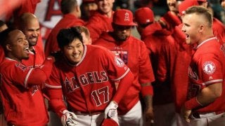 【MLB】早くも大谷とアベック弾　トラウトが二刀流右腕絶賛「彼の才能は信じられない」
