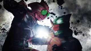 14日の日ハム2軍交流戦の始球式に仮面ライダーアマゾンズが応援登場