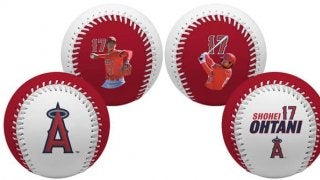 大谷翔平メジャーリーグデビュー記念ボール＆イチロー復帰記念ボール、発売決定