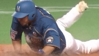 気迫ヘッスラのハム中田、横尾に温かい“怒声”「膝すりむけたじゃないかよ」