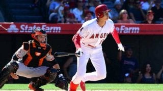 【MLB】大谷翔平、メジャー初4番で右前打　驚異の対応力で技あり一打、エ軍は敗戦