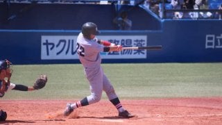 大黒柱・郡司裕也の狙い澄ました決勝打で慶大開幕3連勝！法大は初勝利ならず【東京六大学野球】
