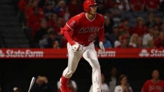 【MLB】4号先制ソロの大谷、第3打席は代打を送られて途中交代