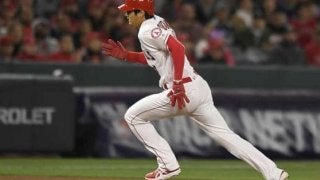 【MLB】大谷翔平、捻挫の左足首は「いい感じ」　復帰戦で二塁打「良い打撃だった」