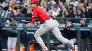 【MLB】大谷「5番・DH」第2打席に鮮やか中前打　2試合連続安打で先制機広げる