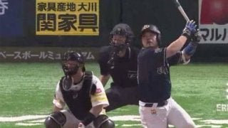 “松坂世代”オリ小谷野が今季1号　「最高の結果になってくれました」