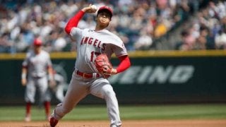 【MLB】大谷翔平、7回途中2失点で3勝目　イチローの前で好投、CY賞右腕に投げ勝つ