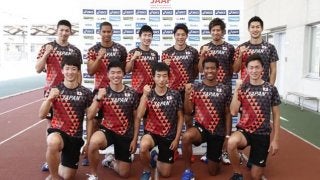 男子100mリレー日本代表チーム、東京オリンピックに向けて強化プロジェクト始動