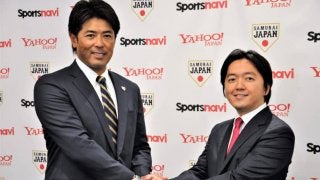 侍ジャパン稲葉監督が新オフィシャルパートナーのヤフー株式会社を表敬訪問！「心強い」「勝たないと意味がない」