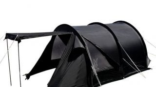 ツーリングキャンプ向けのフロアレス3人用テント「カマボコテントミニUL」限定発売