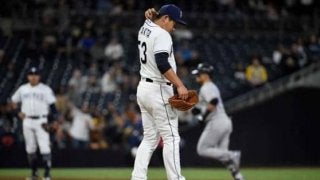 【MLB】牧田和久が今季初黒星　メジャー再合流後初マウンドで痛恨3点被弾