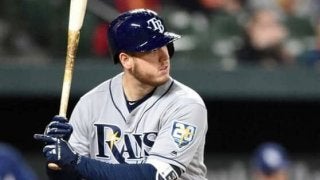 【MLB】「イチロー？」「これはヤバイ」　レイズ内野手が“ワンバン打ち”で……左飛!?