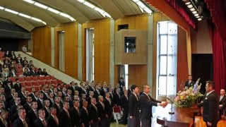 日本競輪学校／入学式（第115回生徒・第116回生徒）