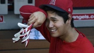 【MLB】大谷翔平「5番・DH」、トラウトは定位置の2番に　レイズ戦スタメン