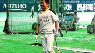 ホークス投手陣が交流戦に向けて打撃練習　嘉弥真が豪快アーチ披露