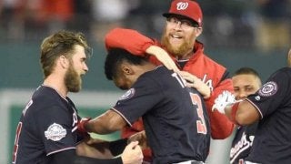 【MLB】ほぼノーステップで…ナショナルズ中堅手が圧巻の159キロ”キャノン”補殺