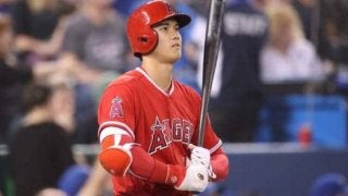 【MLB】大谷翔平、第1打席は空振り三振　「5番・DH」で出場、ブルージェイズ戦