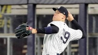 【MLB】201cmジャッジの失速しない162キロレーザー補殺　驚異の身体能力に「最高」