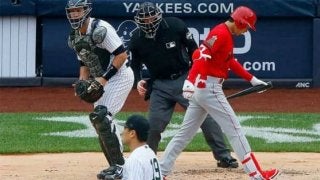 【MLB】田中将大VS大谷翔平、注目のメジャー初対決　第2打席は四球