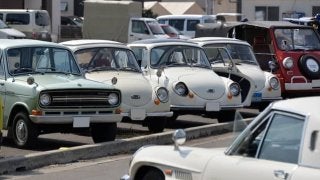 羽生市の市民祭りにオールドカーが集結…昭和のクラシックカーフェスティバル