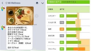 LINEで食事の写真を送るだけ！ネスレから栄養士がアドバイスしてくれる新サービス登場