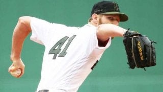 【MLB】昨季、奪三振王左腕の“滑りすぎる”スライダー　思わず打者も死球を確信!?