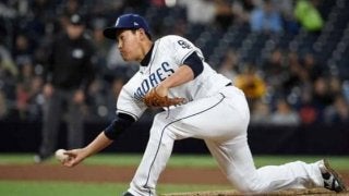 【MLB】牧田和久、1死も取れず2安打1失点降板　味方の後逸でランニング本塁打を許す