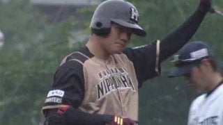 ハム清宮、降格後2戦連続安打&打点　2打席目に右中間破る適時二塁打