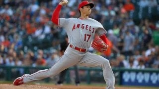 【MLB】大谷翔平、4回まで2安打1失点4奪三振　4回終了後に雨天中断も続投
