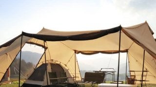 初心者でも立てられる大型シェルター「ロクロクベース」発売