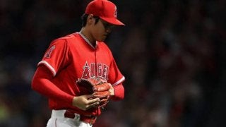 【MLB】大谷、5回に投球練習のみで緊急降板　右中指のマメと球団発表　今季2度目