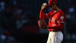【MLB】右手中指マメの大谷、無念の降板も…守備力に感嘆の声「お手本のような動き」
