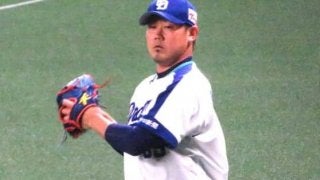 中日松坂、驚異の粘投！　古巣相手に5回1失点で3勝目権利、柳田を連続三振斬り